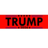 Donald Trump 2024 Raised The Bar Front And Back Bumper Sticker