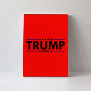 Donald Trump 2024 Raised The Bar Front And Back Canvas