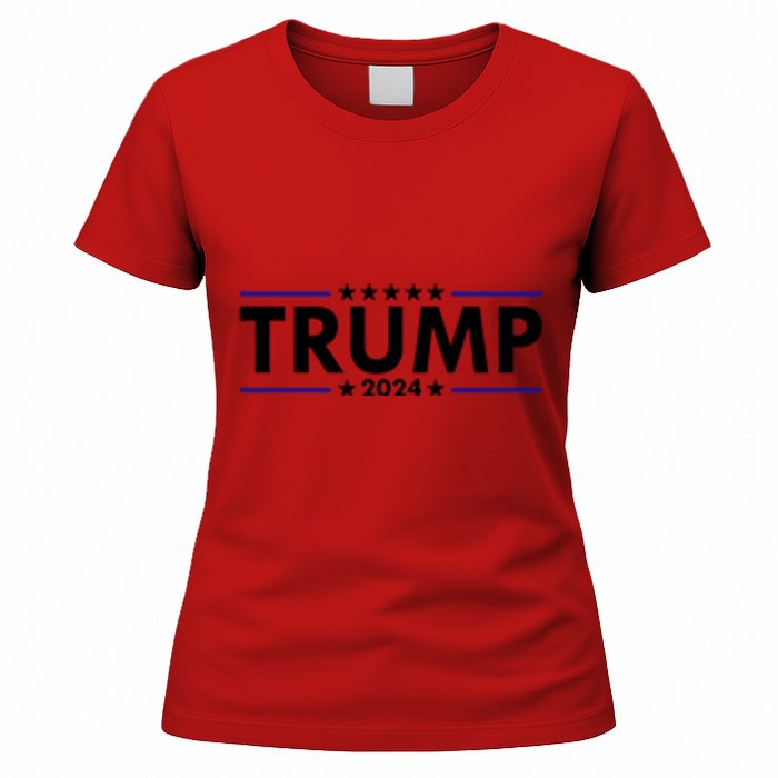 Donald Trump 2024 Raised The Bar Front And Back Women's T-Shirt