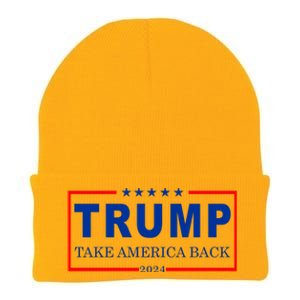 Donald Trump 2024 Take America Back USA United States Knit Cap Winter Beanie