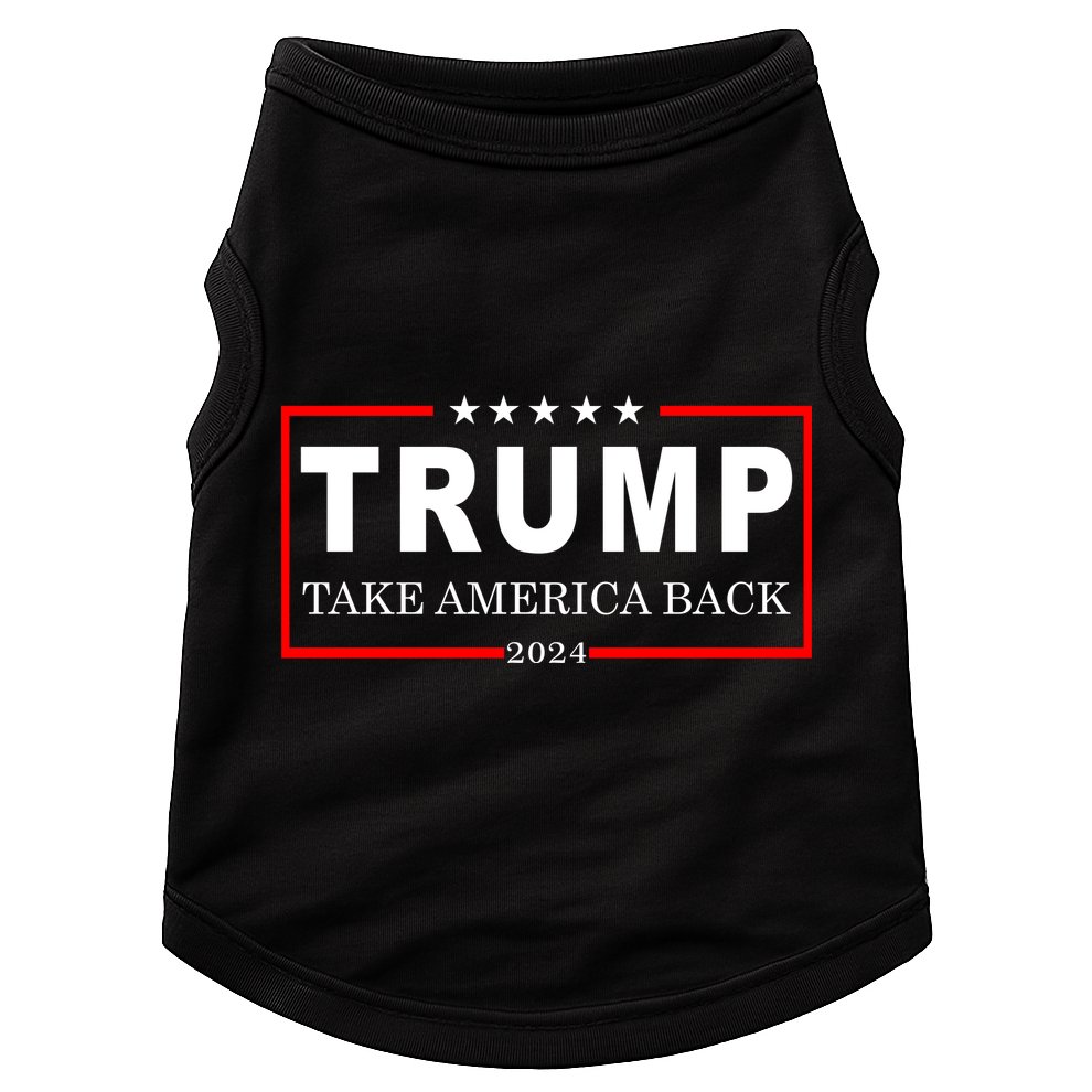 Donald Trump 2024 Take America Back USA United States Doggie Tank