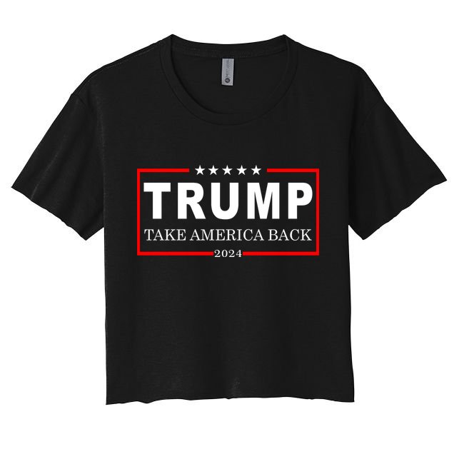 Donald Trump 2024 Take America Back USA United States Crop Top