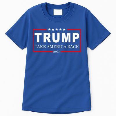 Donald Trump 2024 Take America Back USA United States Tall T-Shirt