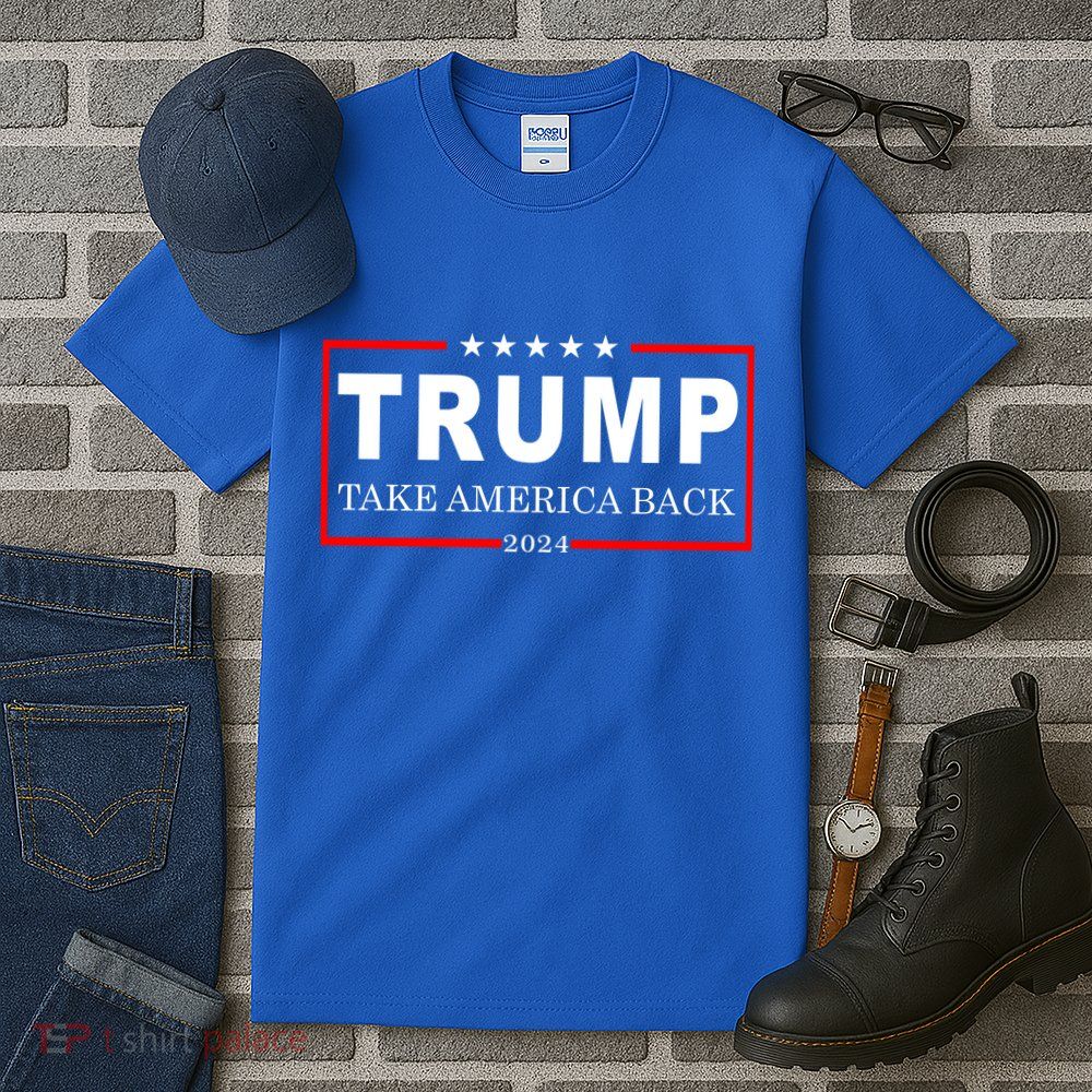 Donald Trump 2024 Take America Back USA United States Tall T-Shirt
