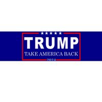 Donald Trump 2024 Take America Back USA United States Bumper Sticker