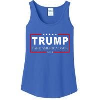 Donald Trump 2024 Take America Back USA United States Ladies Essential Tank