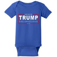 Donald Trump 2024 Take America Back USA United States Baby Bodysuit