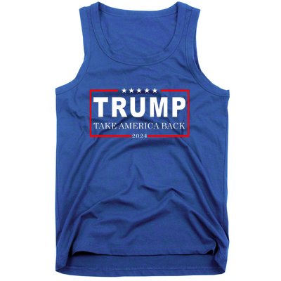 Donald Trump 2024 Take America Back USA United States Tank Top