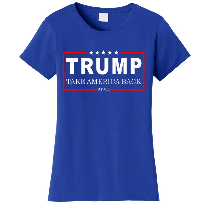 Donald Trump 2024 Take America Back USA United States Women's T-Shirt