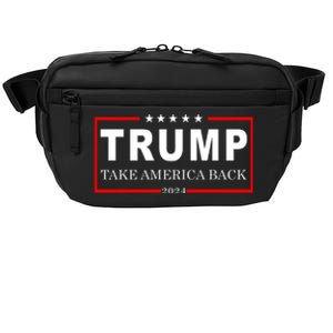 Donald Trump 2024 Take America Back USA United States Crossbody Pack