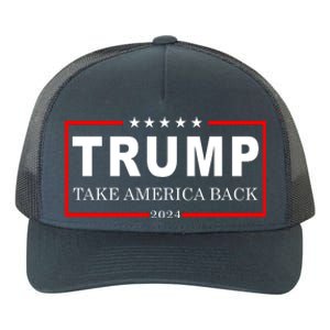 Donald Trump 2024 Take America Back USA United States Yupoong Adult 5-Panel Trucker Hat