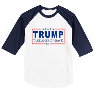 Donald Trump 2024 Take America Back USA United States Baseball Sleeve Shirt