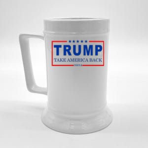 Donald Trump 2024 Take America Back USA United States Beer Stein