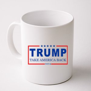 Donald Trump 2024 Take America Back USA United States Coffee Mug