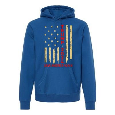 Donald Trump 2024 Save America Again Premium Hoodie