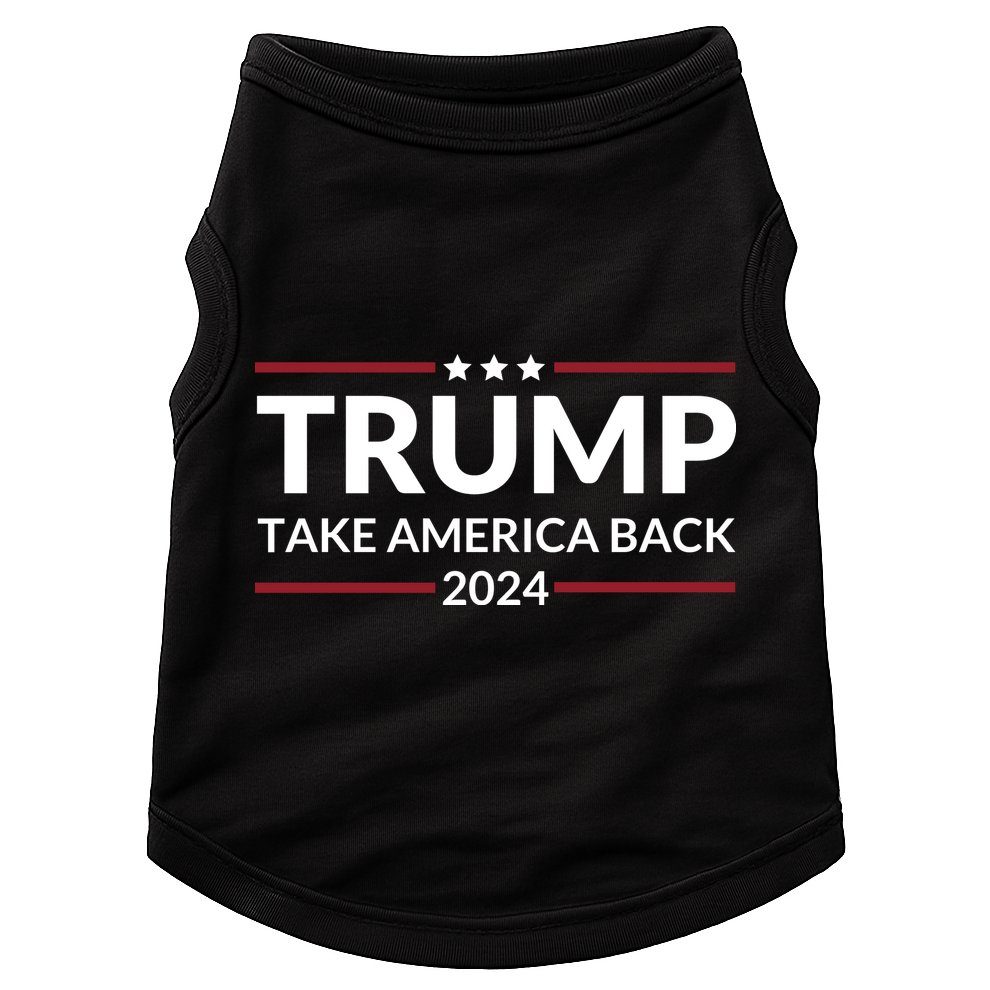 Donald Trump 2024 Take America Back USA United States Doggie Tank