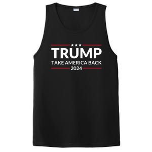 Donald Trump 2024 Take America Back USA United States PosiCharge Competitor Tank