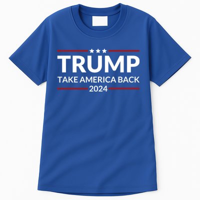 Donald Trump 2024 Take America Back USA United States Tall T-Shirt