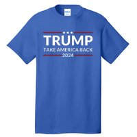 Donald Trump 2024 Take America Back USA United States Tall T-Shirt