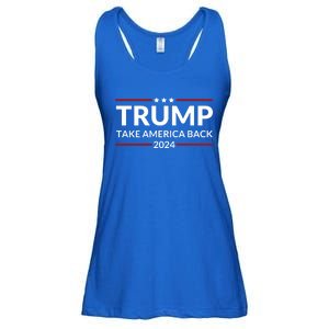 Donald Trump 2024 Take America Back USA United States Ladies Essential Flowy Tank