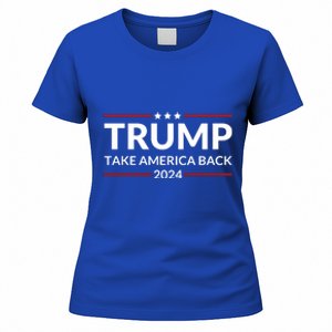 Donald Trump 2024 Take America Back USA United States Women's T-Shirt