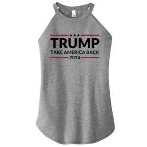 Donald Trump 2024 Take America Back USA United States Women's Perfect Tri Rocker Tank