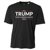 Donald Trump 2024 Take America Back USA United States Cooling Performance Crew T-Shirt