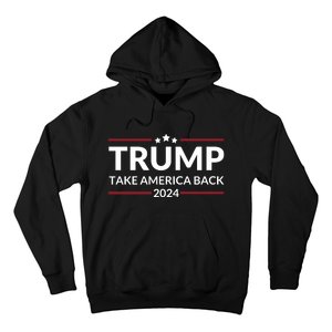 Donald Trump 2024 Take America Back USA United States Hoodie