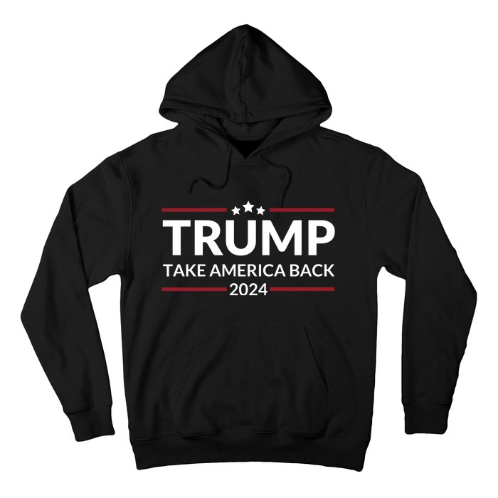 Donald Trump 2024 Take America Back USA United States Hoodie