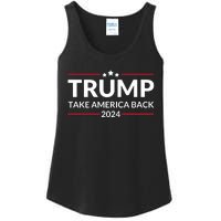 Donald Trump 2024 Take America Back USA United States Ladies Essential Tank