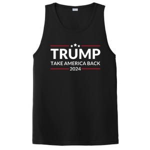 Donald Trump 2024 Take America Back USA United States PosiCharge Competitor Tank