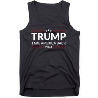 Donald Trump 2024 Take America Back USA United States Tank Top