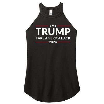 Donald Trump 2024 Take America Back USA United States Women’s Perfect Tri Rocker Tank