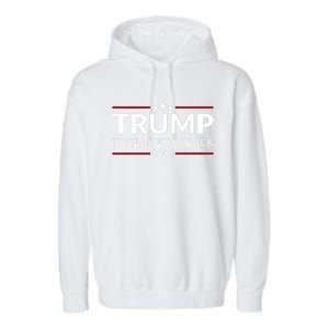 Donald Trump 2024 Take America Back USA United States Garment-Dyed Fleece Hoodie