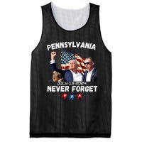 Donald Trump 2024 Election Gifts For Patriotics Butler Pennsylvania Never Forget Mesh Reversible Basketball Jersey Tank