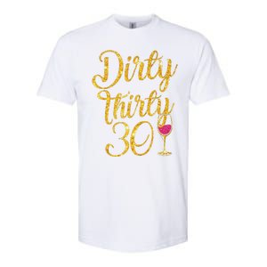 Dirty Thirty 30 Years Old 30th Birthday Party Gift Ideas Tank Top Softstyle CVC T-Shirt