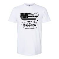 Donald Trump 47th President American Softstyle CVC T-Shirt