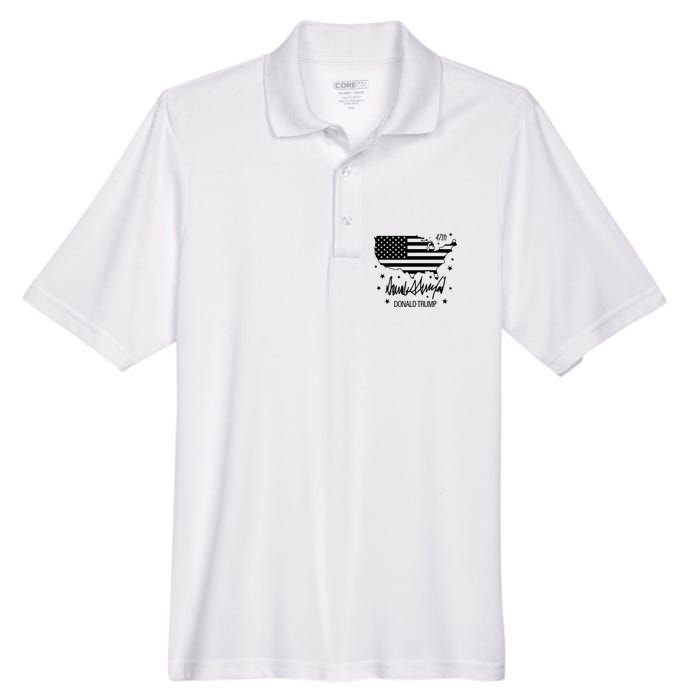 Donald Trump 47th President American Men's Origin Performance Pique Polo