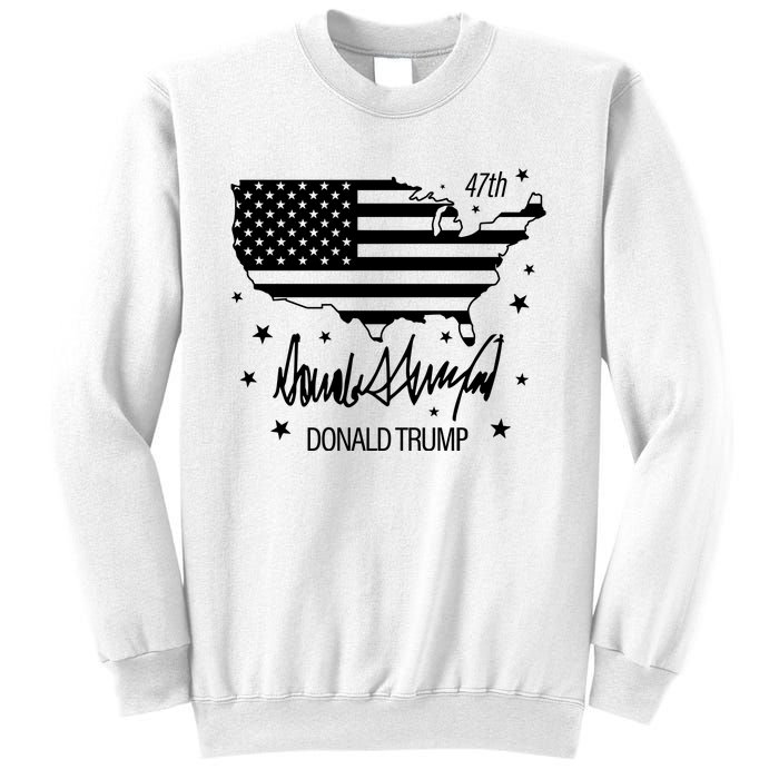 Donald Trump 47th President American Sweatshirt