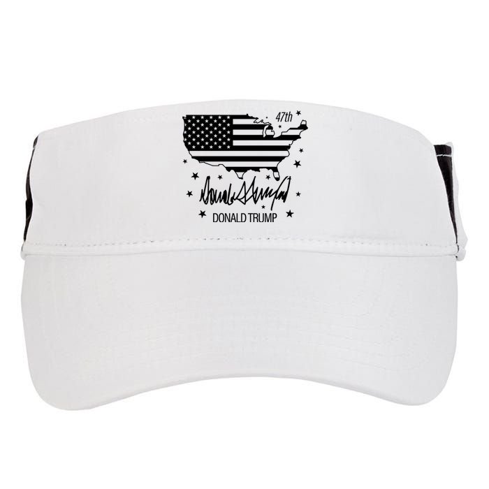 Donald Trump 47th President American Adult Drive Performance Visor