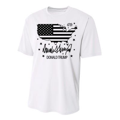 Donald Trump 47th President American Performance Sprint T-Shirt