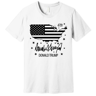 Donald Trump 47th President American Premium T-Shirt