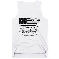 Donald Trump 47th President American Tank Top