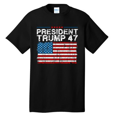 Donald Trump 47 Usa President 2024 Trump 47 President Tall T-Shirt