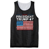 Donald Trump 47 Usa President 2024 Trump 47 President Mesh Reversible Basketball Jersey Tank