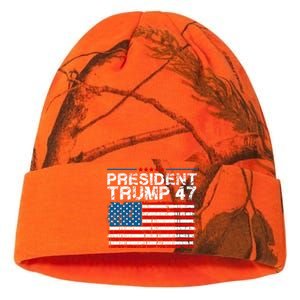 Donald Trump 47 Usa President 2024 Trump 47 President Kati Licensed 12" Camo Beanie