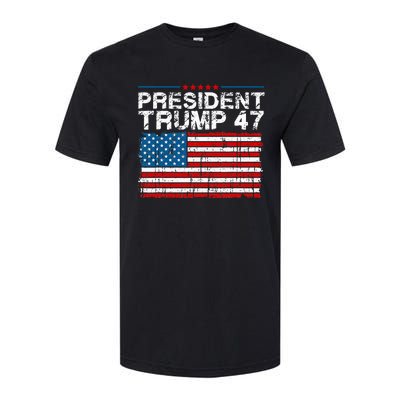 Donald Trump 47 Usa President 2024 Trump 47 President Softstyle CVC T-Shirt