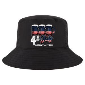 Drinking Team 4th Of July Beer Mug American Flag Patriotic Cool Comfort Performance Bucket Hat