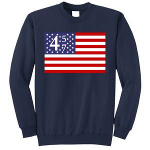 Donald Trump 45 47 Political Sweatshirt