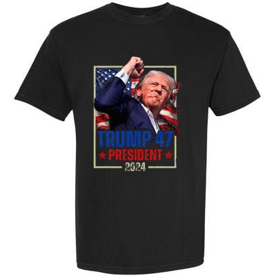 Donald Trump 47th President 2024 Trump Inauguration Day Garment-Dyed Heavyweight T-Shirt